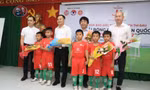 16 đội bóng tham dự Giải bóng đá U9 toàn quốc Toyota 2022 