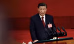 Ông Tập Cận Bình đọc báo cáo trong phiên khai mạc Đại hội Đảng XX. (Ảnh: Reuters)