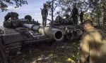 Ở một ngôi làng thuộc Kherson mà Ukraine giành lại gần đây. (Ảnh: Getty)