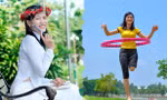 Cô giáo một chân đầy nhiệt huyết say mê thiện nguyện 