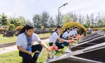 Tuổi trẻ Việt Nam tri ân các Anh hùng liệt sĩ tại Nghĩa trang liệt sĩ Rừng Sác - Cần Giờ