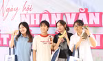 Sinh viên hào hứng tham gia Ngày hội ‘Nhân văn kết nối và lan tỏa’