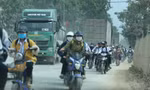 Tuyến tỉnh lộ 542C gánh cả nghìn lượt xe ben, xe trọng tải lớn chạy ngày đêm 