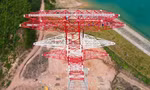 Dự án đường dây 500kV mạch 3 qua Hà Tĩnh. Ảnh: Phạm Trường