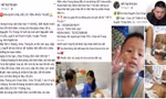 Bị can Trần Văn Lâm (ảnh góc trên phải) chủ Fanpage “Hỗ trợ trẻ em” đã lừa đảo chiếm đoạt 6,6 tỷ đồng của các nhà hảo tâm