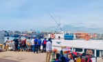 Hàng trăm người dân Lý Sơn được về nhà đón Tết sau nhiều ngày đợi chờ ở cảng Sa Kỳ
