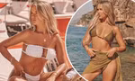 Sao truyền hình 9x khoe đường cong 'bỏng mắt' với bikini