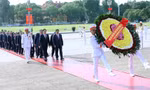 Lãnh đạo Đảng, Nhà nước vào Lăng viếng Chủ tịch Hồ Chí Minh và tưởng niệm các Anh hùng liệt sĩ