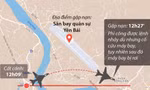[ĐỒ HỌA] Máy bay quân sự gặp nạn ở Yên Bái, một phi công hy sinh
