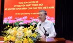 Tổng Bí thư Tô Lâm trao đổi chuyên đề về kỷ nguyên phát triển mới, kỷ nguyên vươn mình của dân tộc 