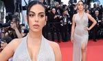 Bạn gái Ronaldo quyến rũ khó cưỡng trên thảm đỏ Cannes chỉ sau một tháng sinh con