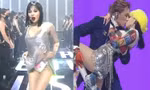 ‘Nữ hoàng gợi cảm K-pop' tốc váy lộ nội y phản cảm, hôn đắm đuối tình trẻ trên sân khấu