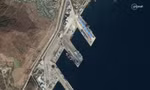 Ảnh vệ tinh chụp cảng của đặc khu kinh tế Rason, Triều Tiên. (Ảnh: Planet Labs)