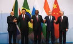Các lãnh đạo BRICS tại thượng đỉnh ở Nam Phi. (Ảnh: Getty)