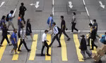 Trên đường phố Hong Kong. (Ảnh: SCMP)