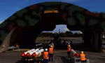 Các tên lửa Harpoon tại căn cứ không quân của Đài Loan tháng 8/2022