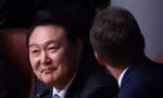 Tổng thống Hàn Quốc Yoon Suk Yeol dự thượng đỉnh NATO ở Lithuania ngày 12/7. (Ảnh: Reuters)