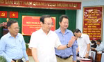 Bí thư Thành ủy TPHCM Nguyễn Văn Nên tại cùng cán bộ chủ chốt TP. Thủ Đức tại một hội nghị