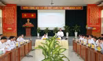 Chủ tịch UBND TPHCM làm việc với huyện Cần Giờ về nhiệm vụ phát triển KT-XH. Ảnh: Ngô Tùng