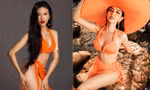 Mặc lại áo tắm của Thuỳ Tiên, Bùi Quỳnh Hoa mang sắc vóc sexy đến với Supermodel International