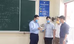 Lãnh đạo Sở GD&ĐT Bắc Ninh kiểm tra công tác phòng dịch ở trường học.