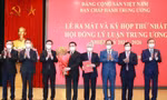 Ra mắt Hội đồng Lý luận T.Ư nhiệm kỳ mới (ảnh TTXVN)