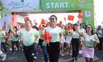 Phó TGĐ Agribank Nguyễn Thị Phượng: 'Tôi mất ngủ trước ngày khai mạc Giải chạy Vì tương lai xanh'