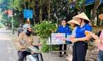 Tuổi trẻ Hà Tĩnh lập điểm cung cấp nước miễn phí giải nhiệt ngày nắng nóng 