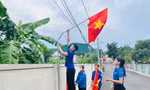 Những con đường miền quê rực rỡ sắc cờ dịp Quốc khánh