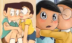 Nobita và Shizuka bị tình dục hóa, lo ngại cho trẻ em Việt
