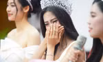 Hoa hậu Hà Trúc Linh về báo Tiền Phong: 'Từ nay chúng ta là người một nhà'