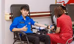 Thanh niên hiến máu tình nguyện tại Thái Nguyên