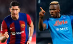 Lewandowski và Osimhen.