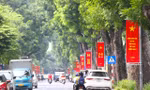 Đường phố Hà Nội rực rỡ cờ hoa chào mừng Quốc khánh 2-9