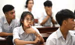 Thí sinh dự thi môn Ngữ Văn kì thi tốt nghiệp THPT 2025. Ảnh: Như Ý