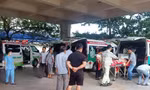 Nổ bình khí ga ở nhà máy đóng tàu Dung Quất, nhiều người bỏng nặng
