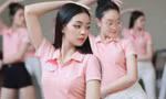 Thí sinh Hoa hậu Việt Nam miệt mài tập vũ đạo