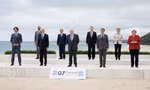 Các lãnh đạo G7 chụp ảnh lưu niệm chung ở Carbis Bay. (Ảnh: Reuters)