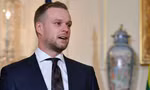 Ngoại trưởng Lithuania Gabrielius Landsbergis. (Ảnh: Reuters)