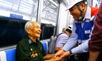Những vị khách đặc biệt của tàu metro số 1 TPHCM