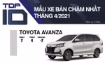 Top 10 ô tô bán ít nhất trong tháng 5