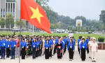 420 đại biểu Đại hội Thanh niên tiên tiến làm theo lời Bác báo công, viếng Lăng Chủ tịch Hồ Chí Minh