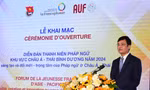 Bí thư thứ nhất T.Ư Đoàn Bùi Quang Huy: Cơ hội trao đổi kinh nghiệm việc làm, khởi nghiệp trong môi trường Pháp ngữ