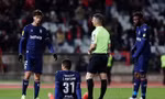 Các cầu thủ đội bóng Belenenses thi đấu hôm 27/11. Ảnh: Reuters