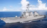 Tàu khu trục USS John S McCain. Ảnh: EPA