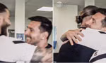 Messi rạng rỡ ôm 'cựu thù' Ramos trong buổi tập đầu tiên ở PSG