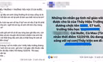 Hình ảnh đăng tải trên mạng xã hội.