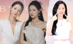 Kim Ji Won - Tân đại sứ BVLGARI thăng hạng nhan sắc nhờ loạt trang phục trắng