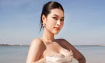Đoàn Thiên Ân diện váy cúp ngực, cut out vô cùng quyến rũ khi lần đầu ‘bắn’ tiếng Anh làm MC
