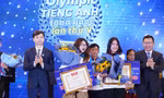 Hai nữ sinh giành giải Nhất Hội thi 'Olympic tiếng Anh học sinh, sinh viên toàn quốc' năm 2023